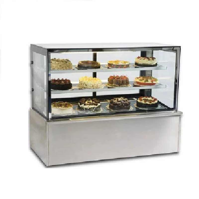 Generic Commercial Cake Cold Refrigerator Display Japanese Style 1.0M Silver 1 Generic Commercial Cake Cold Refrigerator Display Japanese Style 1.0M Silver