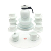 La Opala Dinner Set White Classique 47 Pieces LC047