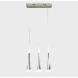 Tronic Acrylic Modern 3 LED Hanging Light