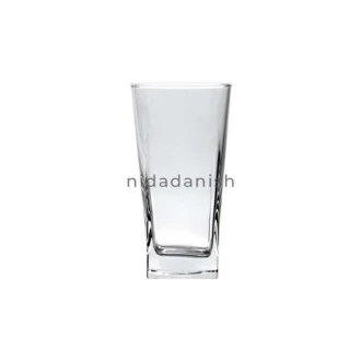 Pasabahce Carre 6pcs Long Tumbler 305cc V Block Antimicrobial Technology 41300