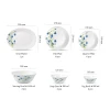La Opala Dinner Set Blue Bells Classique 38 Pieces LB038