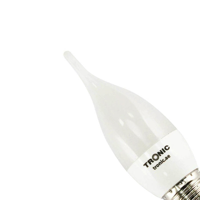 Tronic 5 Watts Candle Tail Led E27 (Screw) Bulb 2 Tronic 5 Watts Candle Tail Led E27 (Screw) Bulb