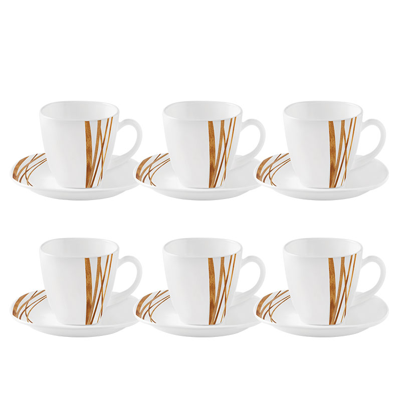 La Opala Dinner Set Quadra Golden Shades 20 Pieces Lg020 3 La Opala Dinner Set Quadra Golden Shades 20 Pieces Lg020