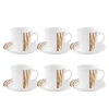 La Opala Dinner Set Quadra Golden Shades 38 Pieces LG038