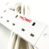 Tronic 4 Way Extension Socket