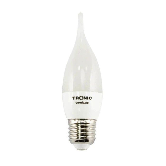 Tronic 5 Watts Candle Tail Led E27 (Screw) Bulb 1 Tronic 5 Watts Candle Tail Led E27 (Screw) Bulb