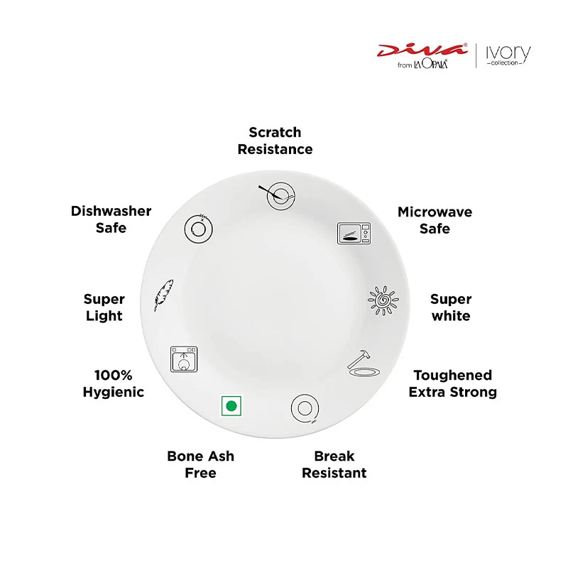La Opala Dinner Set Aster Pink Classique 20 Pieces Lp020 4 La Opala Dinner Set Aster Pink Classique 20 Pieces Lp020