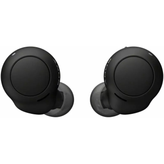 Sony Wireless Noise Cancelling In Earpbuds with Extra Bass, 10hrs Charging Case + 10hrs Battery,  Arc Supporters to Ensure a Secure Fit, IPX4 Rating Water and Dust Resistant, Voice Assistant Compatible, Easier Clearer Hands Free Calling WF-C500