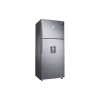 Samsung Refrigerator 533L Double Door, Top Freezer, Twin Cooling Plus, TMF, Power Cool, Digital Inverter, Air Hygienically, LED Lighting Silver RT67K6541SL/RT53K6541SL