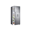 Samsung Refrigerator 533L Double Door, Top Freezer, Twin Cooling Plus, TMF, Power Cool, Digital Inverter, Air Hygienically, LED Lighting Silver RT67K6541SL/RT53K6541SL