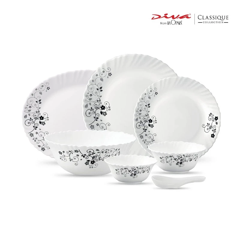 La Opala Soup Plate Classique Mystrio Black 6Pcs 225Mm Lm225 4 La Opala Soup Plate Classique Mystrio Black 6Pcs 225Mm Lm225