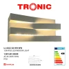 Tronic 12 Watts Rectangle Irregular Wall Light
