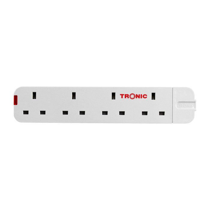 Tronic 4 Way Extension Socket With 5 Meter Cable 1 Tronic 4 Way Extension Socket With 5 Meter Cable