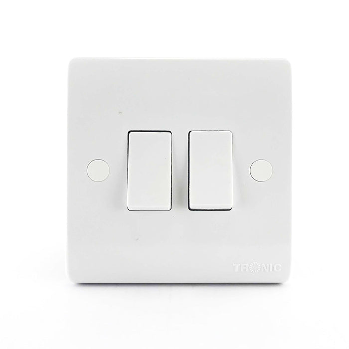 Tronic 2 Gang 1 Way Switch Standard 1 Tronic 2 Gang 1 Way Switch Standard