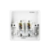 Tronic 2 Gang Data Socket