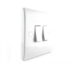 Tronic 2 Gang 1 Way Switch Standard
