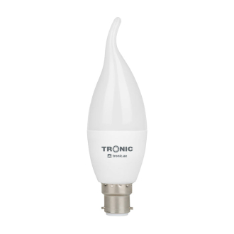 Tronic 5 Watts Candle Tail LED Daylight B22 (Pin) Bulb