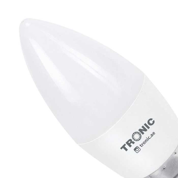 Tronic 4 Watts Candle Flame Led B22 (Pin) Bulb 3 Tronic 4 Watts Candle Flame Led B22 (Pin) Bulb