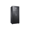 Samsung Refrigerator 619L Double Door, Top Freezer, Twin Cooling Plus, Digital Inverter Technology, TMF, DIT, Air Hygienically, LED Lighting, Black RT85K7111BS/RT62K7111BS