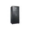 Samsung Refrigerator 619L Double Door, Top Freezer, Twin Cooling Plus, Digital Inverter Technology, TMF, DIT, Air Hygienically, LED Lighting, Black RT85K7111BS/RT62K7111BS