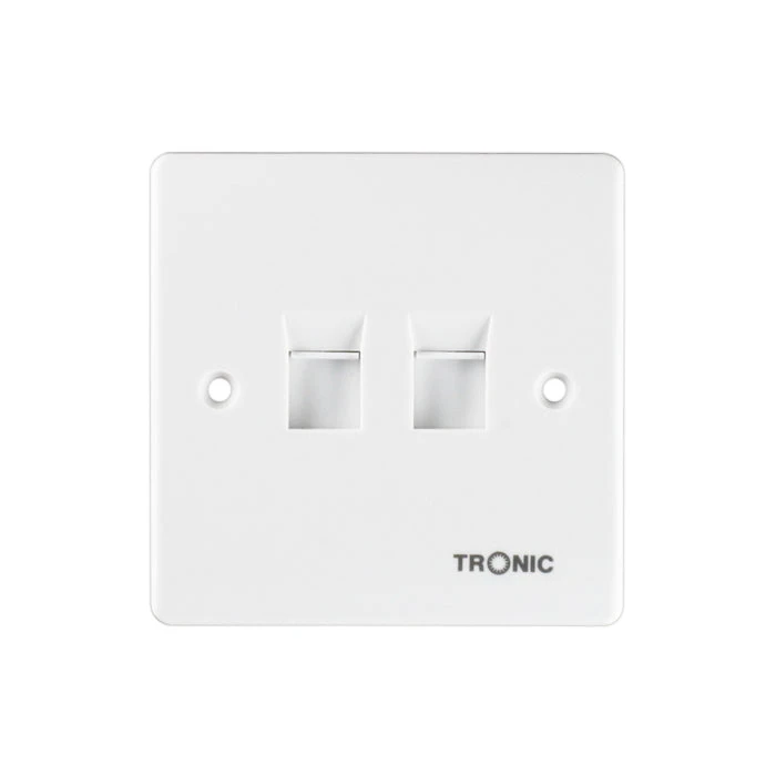 Tronic 2 Gang Data Socket 1 Tronic 2 Gang Data Socket