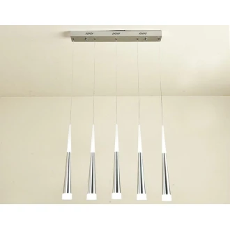 Tronic Acrylic Modern 5 LED Hanging Light