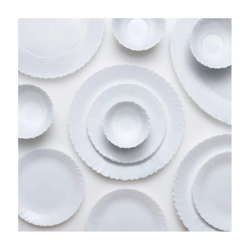 La Opala Dinner Set White Classique 47 Pieces Lc047 6 La Opala Dinner Set White Classique 47 Pieces Lc047