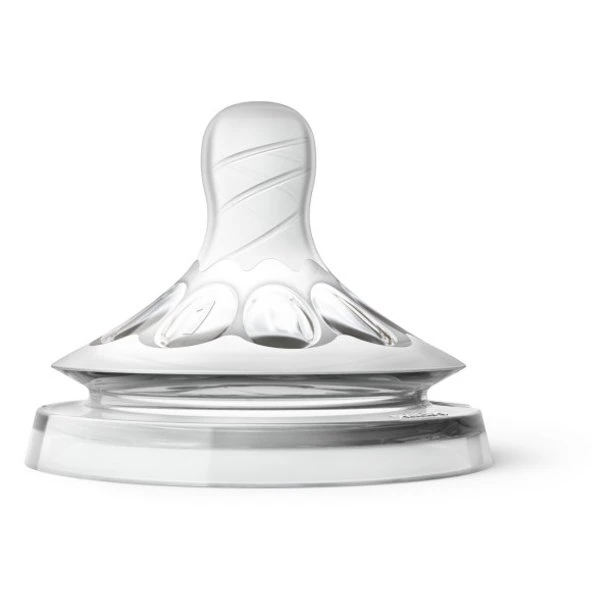 Philips Avent Teat Natural Newborn 1 Hole 0M+ 2'S 041/27 2 Philips Avent Teat Natural Newborn 1 Hole 0M+ 2'S 041/27