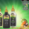 Ors Black Castor Hair Oil Enriched Strengthening, keeps the Scalp Moistured, Promotes Thicker and Longer Hair, Strengthens Weak Hair 100ml ORSBCHO100