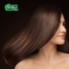 Vatika Henna Hair Color Henna Hair Dye, Henna Hair Color and Conditioner, Zero Ammonia Henna for Strong and Shiny Hair, 100% Grey Coverage, Dark Brown 6 Sachets