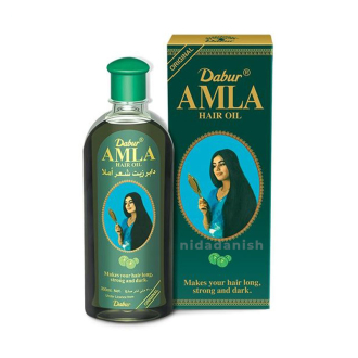Dabur Amla Hair Oil for Healthy Hair and Moisturized Scalp, Indian Hair Oil for Men and Women 300ml (Pack of 6)