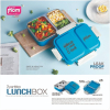 Supermom 2 Partition Lunch Box Plastic Material Leak Proof 573799