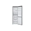 LG Refrigerator 374L Bottom Freezer with Inverter Linear Compressor Matte Black GCB459NQDZ