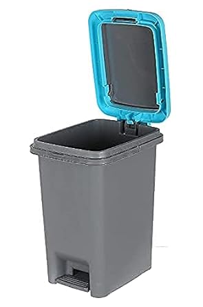 Apex Push And Pedal Dustbin 6.5L Capacity Plastic Lightweight Unbreakable 450445 3 Apex Push And Pedal Dustbin 6.5L Capacity Plastic Lightweight Unbreakable 450445