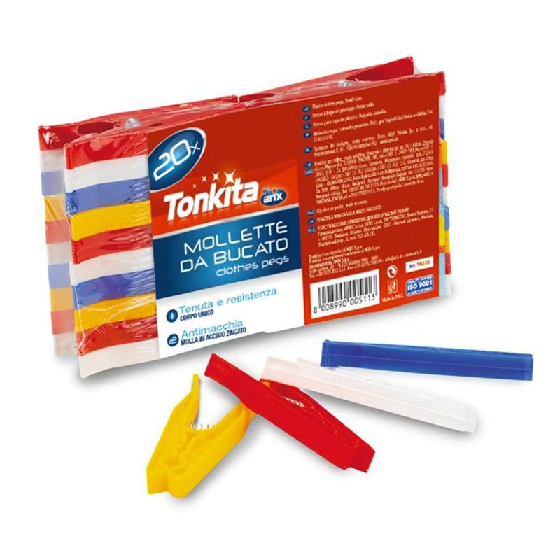 Tonkita Plastic Cloth Pegs Small Size 20'S 512 Set Of 20 1 Tonkita Plastic Cloth Pegs Small Size 20'S 512 Set Of 20