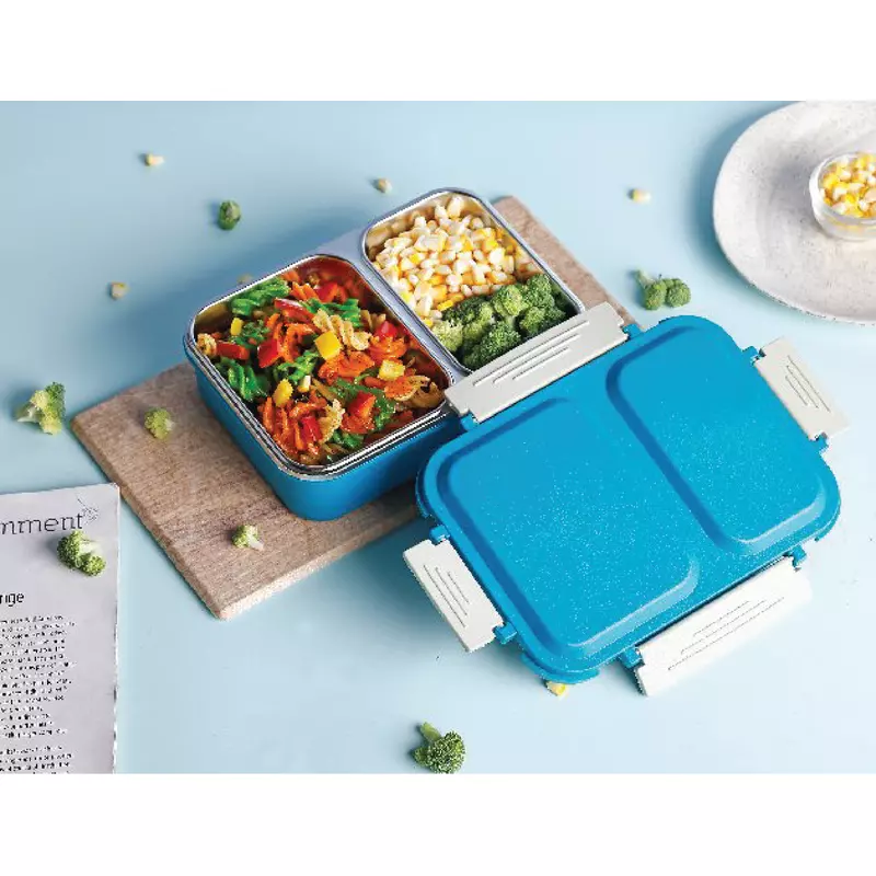 Supermom 2 Partition Lunch Box Plastic Material Leak Proof 573799 3 Supermom 2 Partition Lunch Box Plastic Material Leak Proof 573799