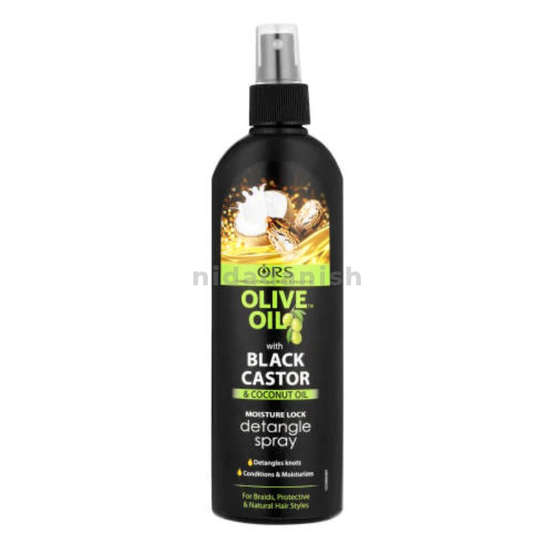 Ors Black Castor Detangle Spray 250Ml Pack Of 6 1 Ors Black Castor Detangle Spray 250Ml Pack Of 6