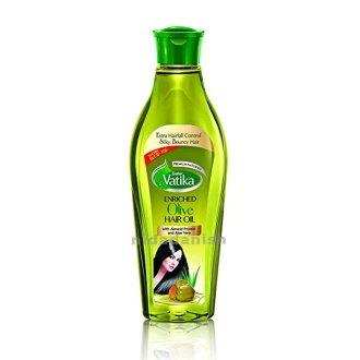 Vatika Hair Oil Natural Moisturizing, Strengthening & Hair Oil for Healthy Scalp, Nourishing Hair Oil for Soft, Manageable, and Silky Hair From Root to Tip (Olive) 200ml (Pack of 6)