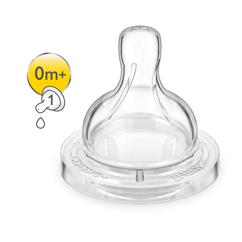 Philips Avent Teat Anti-Colic Newborn Flow 1 Hole 0M+ 2'S 631/27 1 Philips Avent Teat Anti-Colic Newborn Flow 1 Hole 0M+ 2'S 631/27