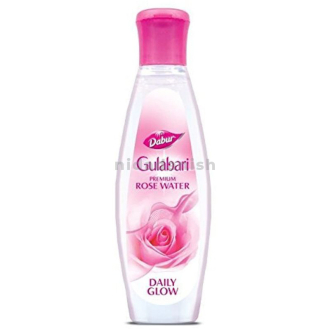 Dabur Gulabari Rose Water With No Paraben, Cleanses, Hydrates & Moisturises Skin, Balances & Restores Skin's pH Levels, For All Skin Types 250ml (Pack of 6)