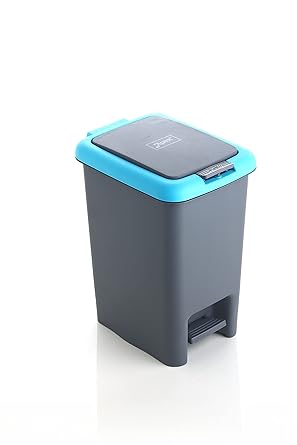 Apex Push And Pedal Dustbin 6.5L Capacity Plastic Lightweight Unbreakable 450445 2 Apex Push And Pedal Dustbin 6.5L Capacity Plastic Lightweight Unbreakable 450445