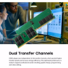 Transcend Notebook/Laptop Memory Module - 16GB RAM DDR5 5600, SO-DIMM, 1Rx8 Configuration, 2Gx8, CL46, 1.1V, JM5600ASE-16G.