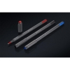 Pentonic Ballpen Assorted Dispenser, Low Viscosity Ink Allows The Rolling Ball to Glide Across All Kinds of Paper Surfaces Without Smearing, Sleek Charcoal Gray Finish 50pcs PBPA50S