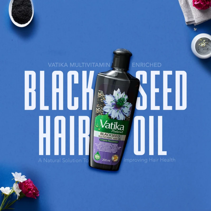 Vatika Herbal Black Seed Enriched Hair Oil For Complete Hair Care 200Ml (Pack Of 6) 2 Vatika Herbal Black Seed Enriched Hair Oil For Complete Hair Care 200Ml (Pack Of 6)
