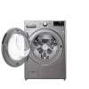 LG Washing Machine 20kg & 12kg Dryer, Front Load, Turbo Wash, 6-Motion Technology, Inverter DD Motor, Steam Functionality, Smart ThinQ, LCD Display, Silver F3L2CRV2T