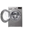 LG Washing Machine 20kg & 12kg Dryer, Front Load, Turbo Wash, 6-Motion Technology, Inverter DD Motor, Steam Functionality, Smart ThinQ, LCD Display, Silver F3L2CRV2T