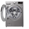LG Washing Machine 20kg & 12kg Dryer, Front Load, Turbo Wash, 6-Motion Technology, Inverter DD Motor, Steam Functionality, Smart ThinQ, LCD Display, Silver F3L2CRV2T