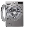 LG Washing Machine 20kg & 12kg Dryer, Front Load, Turbo Wash, 6-Motion Technology, Inverter DD Motor, Steam Functionality, Smart ThinQ, LCD Display, Silver F3L2CRV2T