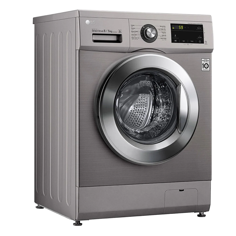 Lg Washing Machine 8Kg &Amp; 5Kg Dryer With Inverter Direct Drive Technology Front Load Silver F4J3Tmg5P.aptqeef 3 Lg Washing Machine 8Kg &Amp; 5Kg Dryer With Inverter Direct Drive Technology Front Load Silver F4J3Tmg5P.aptqeef