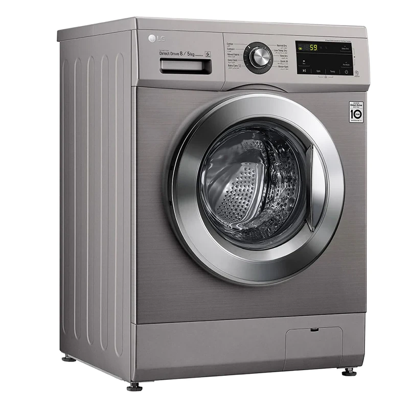 Lg Washing Machine 8Kg &Amp; 5Kg Dryer With Inverter Direct Drive Technology Front Load Silver F4J3Tmg5P.aptqeef 3 Lg Washing Machine 8Kg &Amp; 5Kg Dryer With Inverter Direct Drive Technology Front Load Silver F4J3Tmg5P.aptqeef